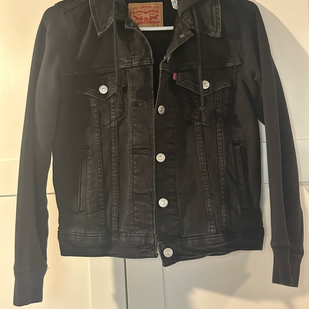 Levi's Black Lightweight Shirt Jacket